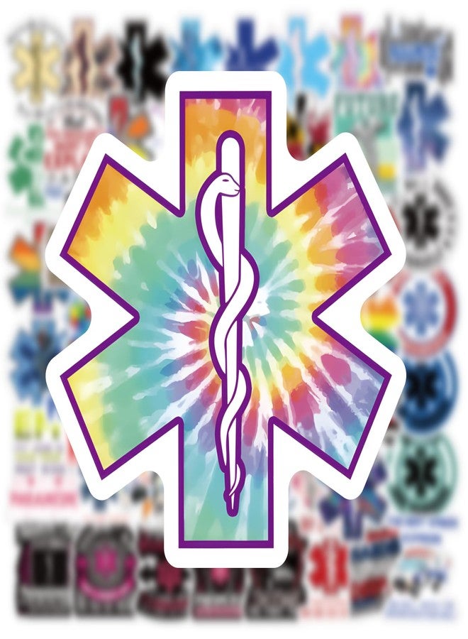 BLCAFEE 63 Pcs EMS Stickers Graffiti Waterproof Vinyl for Birthday Party Supplies Decoration Favors for Water Bottles Laptop Suitcase Scrapbooking Choice - Image 5